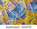 Australian Fifty Dollar Notes