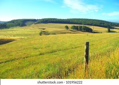 Australian Landscape With In Country Victoria Australia