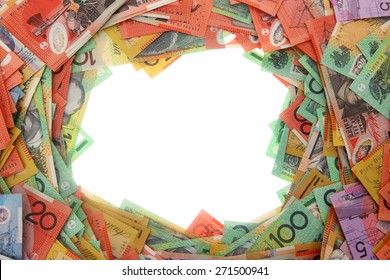 Australian Money - Aussie currency border