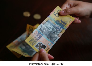 Australian Money Notes Cash