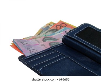 Australian Money In Wallet