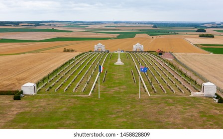 Australian National Memorial near Villers-Bretonneux, France. Cemetery for soldiers from World War One.