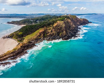 Australian Ocean And Coast View From Above Taken By A Drone.