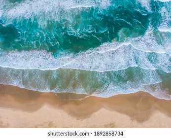 Australian Ocean And Coast View From Above Taken By A Drone.