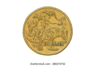 Australian One Dollar Coin 1994 Tail