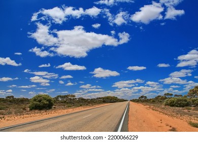 Australian Outback Road In The West