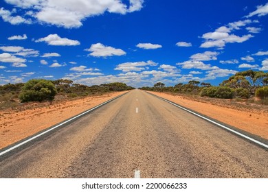 Australian Outback Road In The West