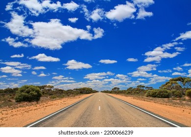 Australian Outback Road In The West