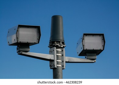 Australian Speed Camera Flash Units, These Are White Light Flashes Used In Combination With Red Light, Speed And Point To Point Camera Enforcement Around The Country. 