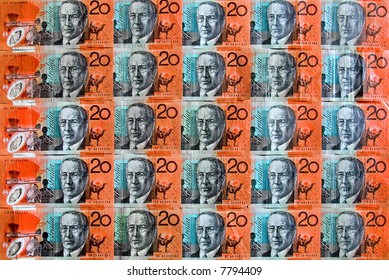 Australian Twenty Dollar Notes