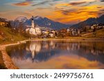 Austria Innsbruck small and beautiful mountain village Reith im Alpbachtal