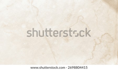 Authentic Aged Paper Background with Visible Brown Water Stains and Coffee Ring Marks