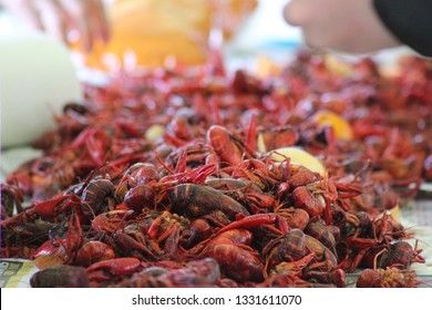 Authentic Louisiana Cajun Crawfish Boil