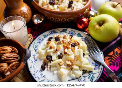 Authentic Mexican Apple Salad For Christmas