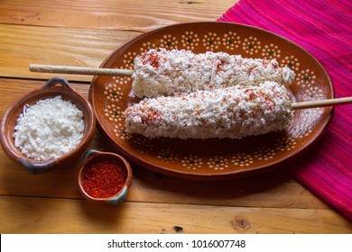 Authentic mexican elote