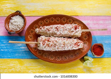 Authentic mexican elote