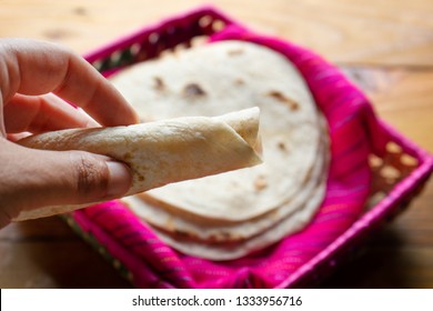 Authentic mexican flour tortillas