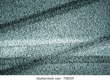 Authentic Static On A TV Screen