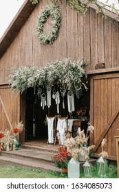 Authentic Wedding In A Wooden Barn