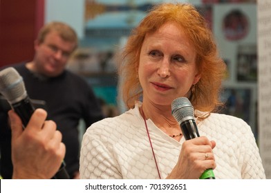 Author Margriet De Moor At The Frankfurt Bookfair / Buchmesse Frankfurt 2016 In Frankfurt Am Main, Germany