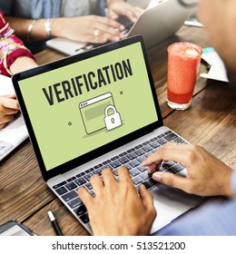 Authorize Protected Verification Privacy Security Concept