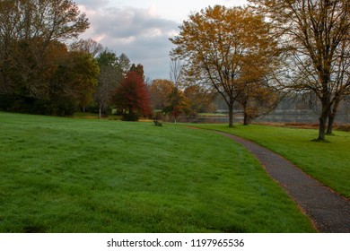 Autimn Colors Shown At Lackawanna State Park.