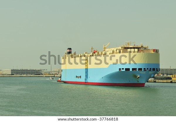 Auto car carrier ship, designed for transportation
of cars