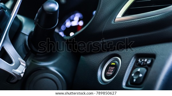 auto car\
engine start stop button for keyless\
entry
