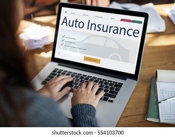 Auto Insurance Vehicle Protection Concept