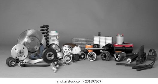Auto parts - Shutterstock ID 231397609