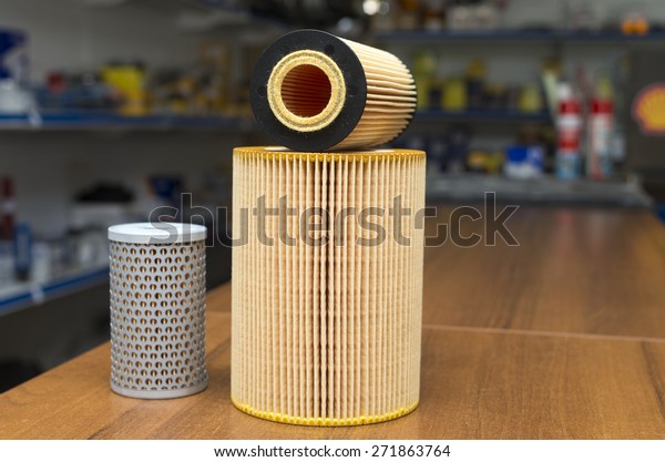 auto parts, oil\
filters