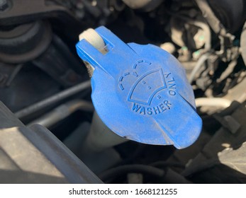 Auto Parts - Windshield Wiper Fluid Container.