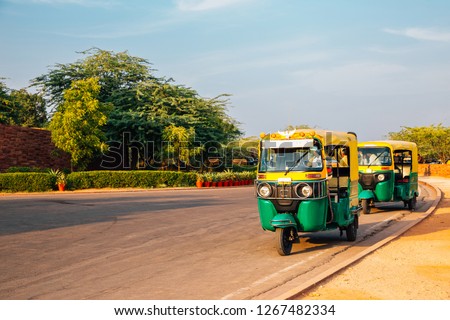 Auto rickshaw in Jodhpur, Rajasthan, India