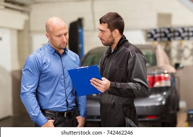 Auto Service Repair Maintenance People Concept Stock Photo (Edit Now ...