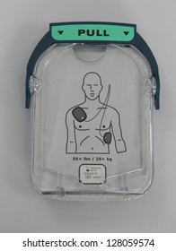 Automated External Defibrillator Pads.