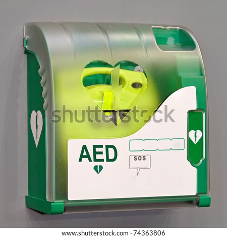 Automated External Defibrillator portable electronic life saver