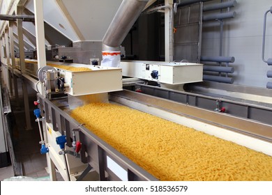 Automated Food Factory Make Pasta