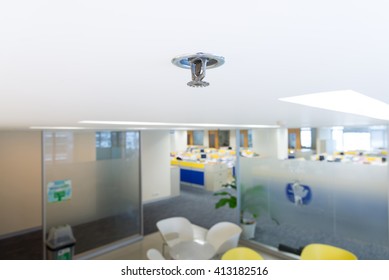 Automatic Ceiling Fire Sprinkler, Select Focus At Springkler