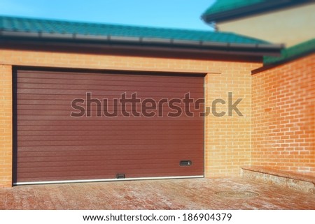 Similar – Image, Stock Photo Side effect Garage