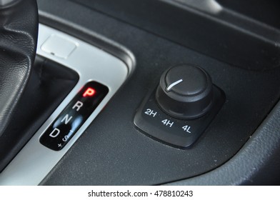 automatic gear lever and gear shift