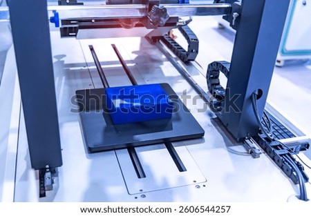 automatic machine measuring the voltage of Smart Battery pack for renewable green energy industry