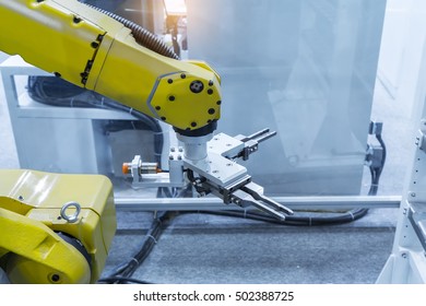 Automatic Robotic Arm For Metal Operations