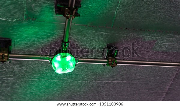 Automatic smart parking lot sensor and
lamp in green colour display the available
lot.