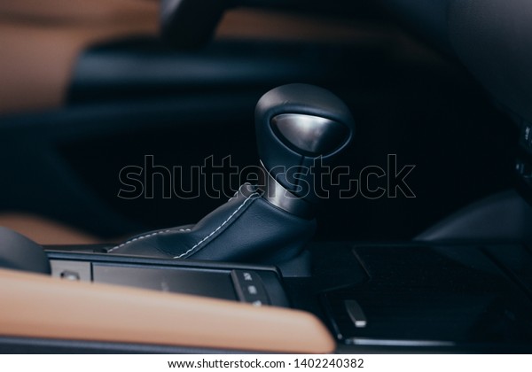 automatic\
transmission gear of car , car\
interior