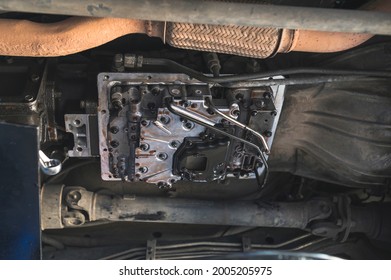 Automatic Transmission Service By Change Automatic Transmission Filter And Fluid.