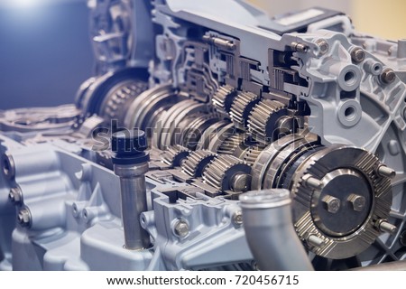 Automatic transmission for truck in section