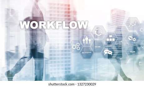 Automation of business workflows. Work process. Reliability and repeatability in technology and financial processes.