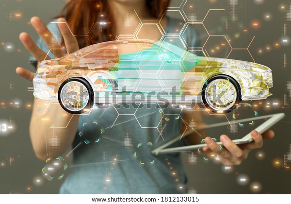 automobil car digital\
concept transport