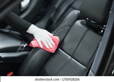 Automobile Detailing Service. Car Interior Cleaning