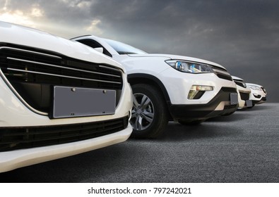 Cars Lined Up High Res Stock Images Shutterstock